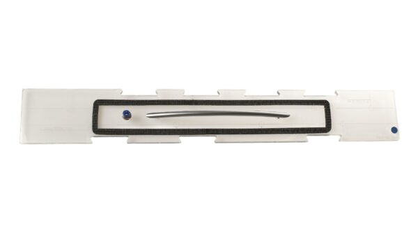 Vacuum niveau rail blauw 1 stk